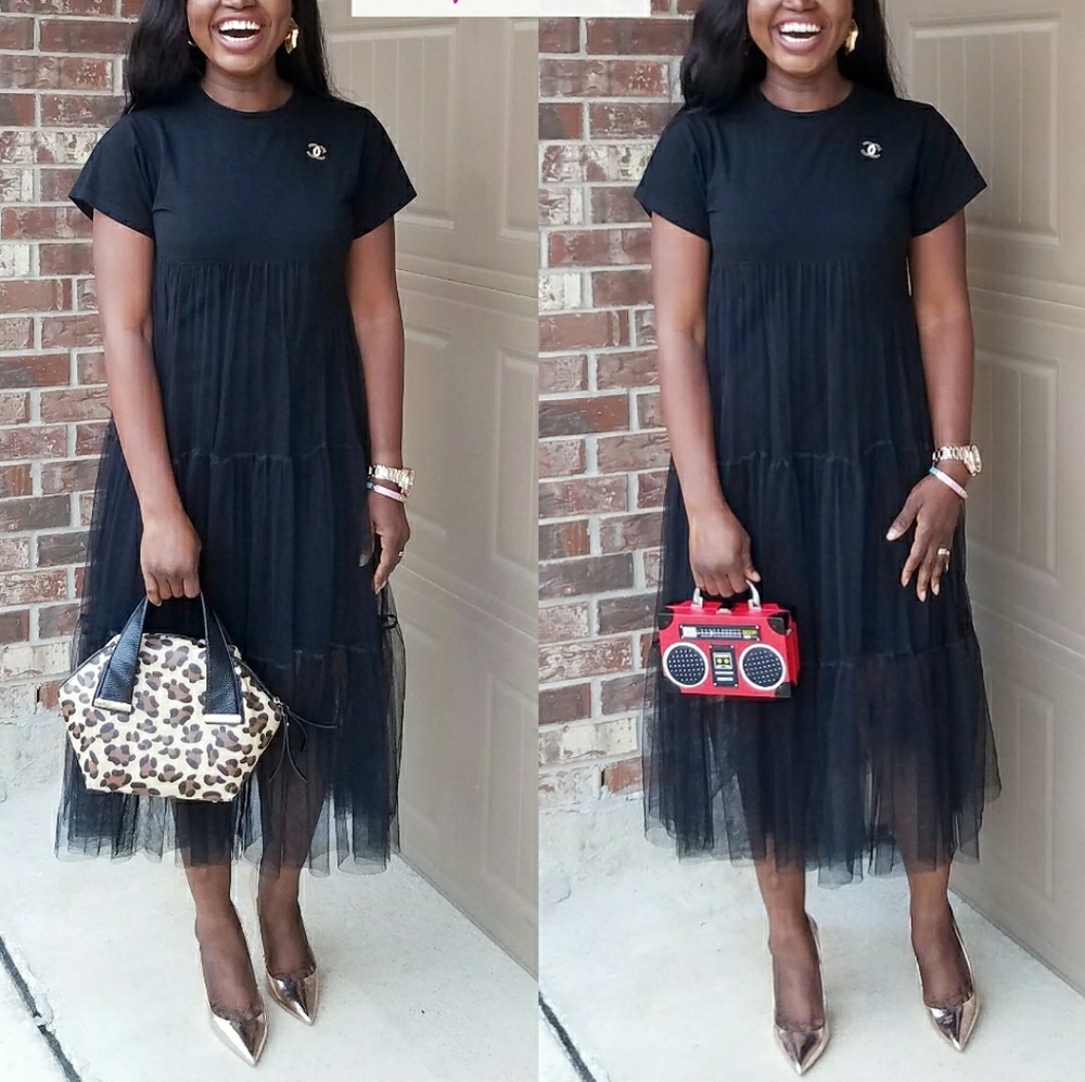 Tutu Black Dress